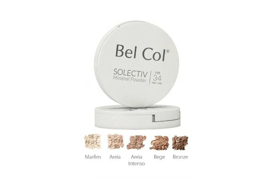 Bel Col Solectiv Mineral Powder Fps34 Bege 12g Val 07/2023