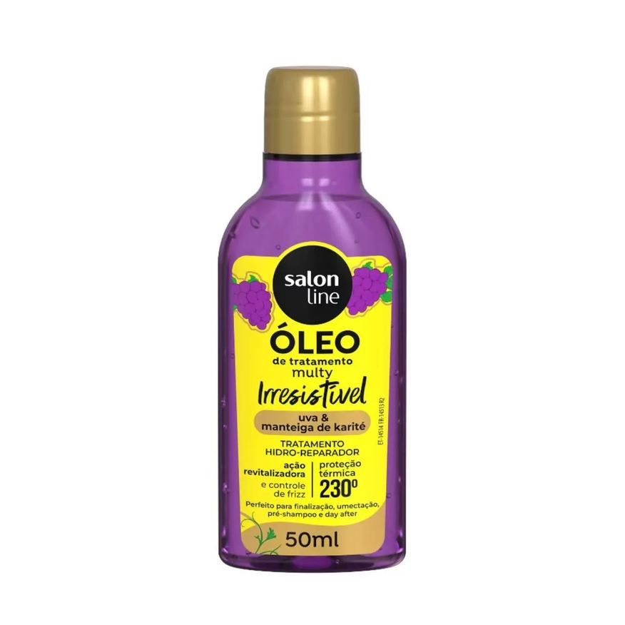 Salon Line Óleo de Tratamento Cachos dos Sonhos Multy Irresistível Uva 50ml