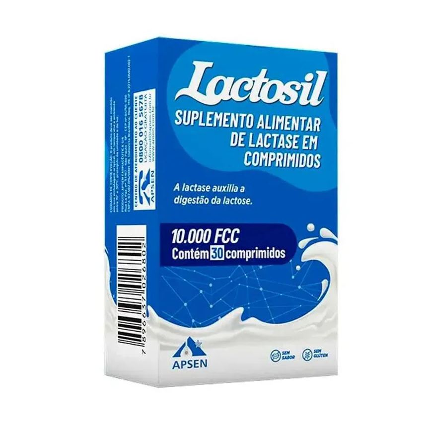 Apsen Suplemento Lactosil Lactase 10000fcc Lactose 30cps