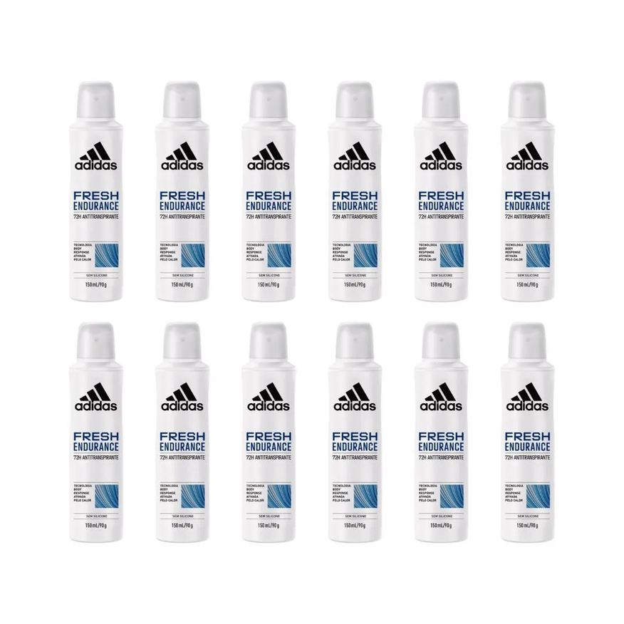 Adidas Desodorante Aero 150ml Fem Fresh Endurance - 12un