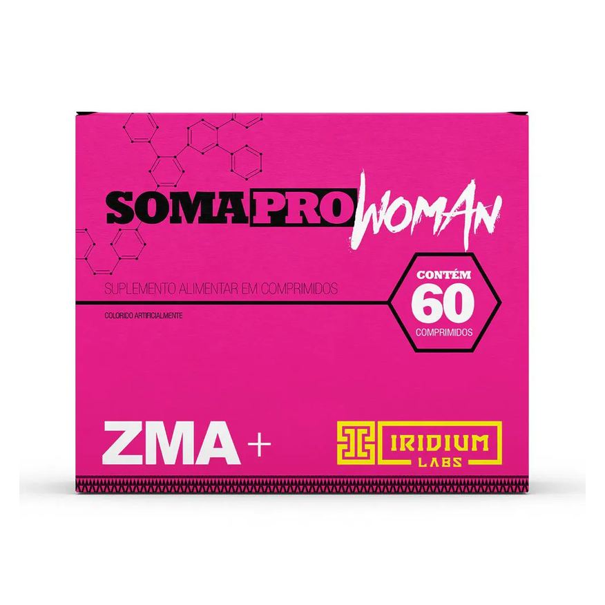 Iridium Labs Soma Pro Woman 60 Comps - Zma Pré Hormonal