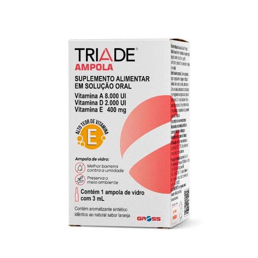 Triade Suplemento Vitamínico Ampola 3ml