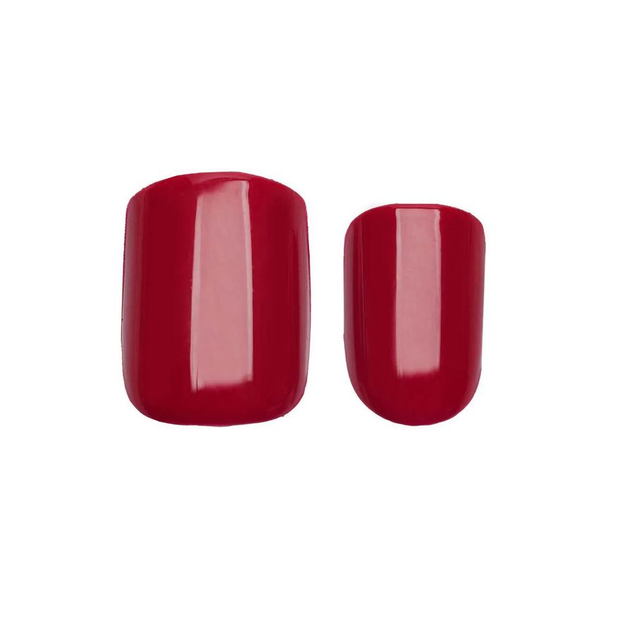 Autocolantes Unhas Kiss NY Impress Color Quadrado Curto Tweetheart 30 Unidades