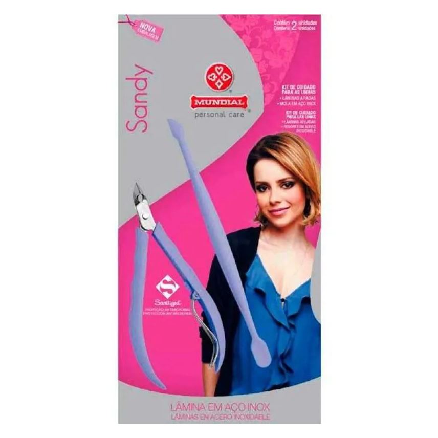 Mundial Alicate Cuticula Sandy Lilas Ref:756