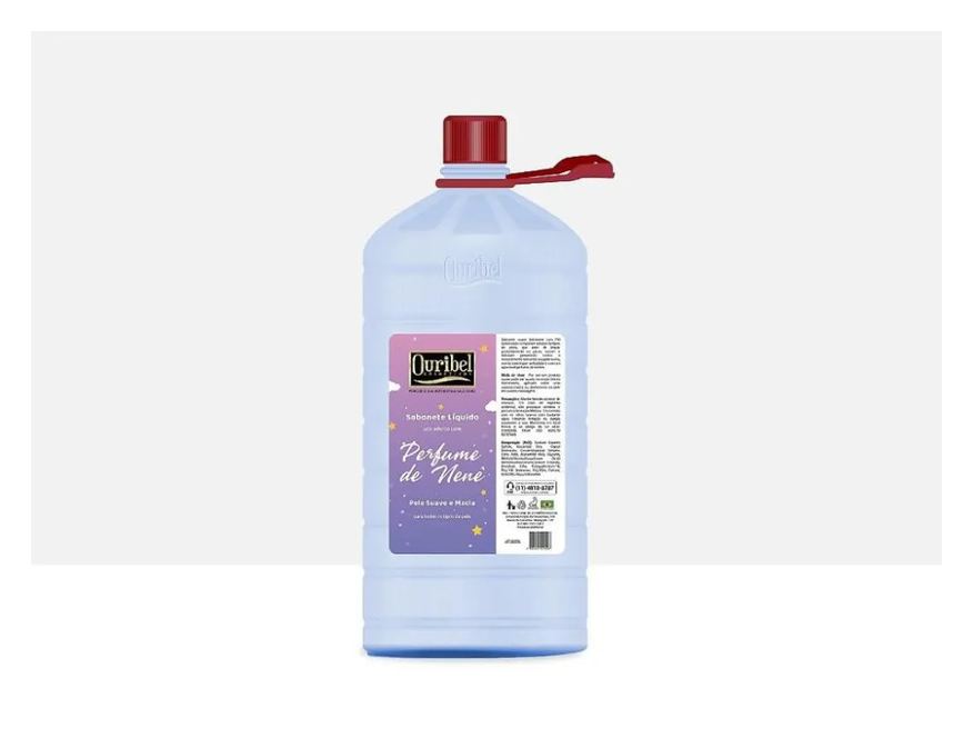 Ouribel Sabonete Liquido 1 Litro Perfume de Nene