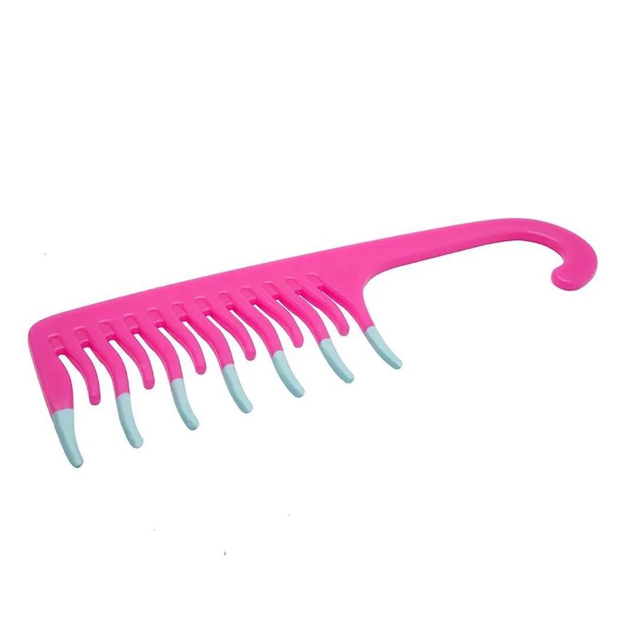 Ricca Pente Shower Cachos Pink Ref 581