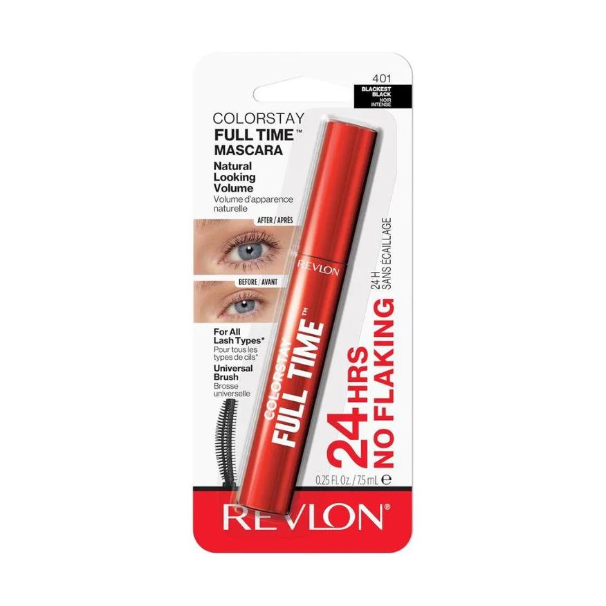 Revlon Máscara de Cílios Colorstay Full Time Blackest Black Nº 401 7.5ml