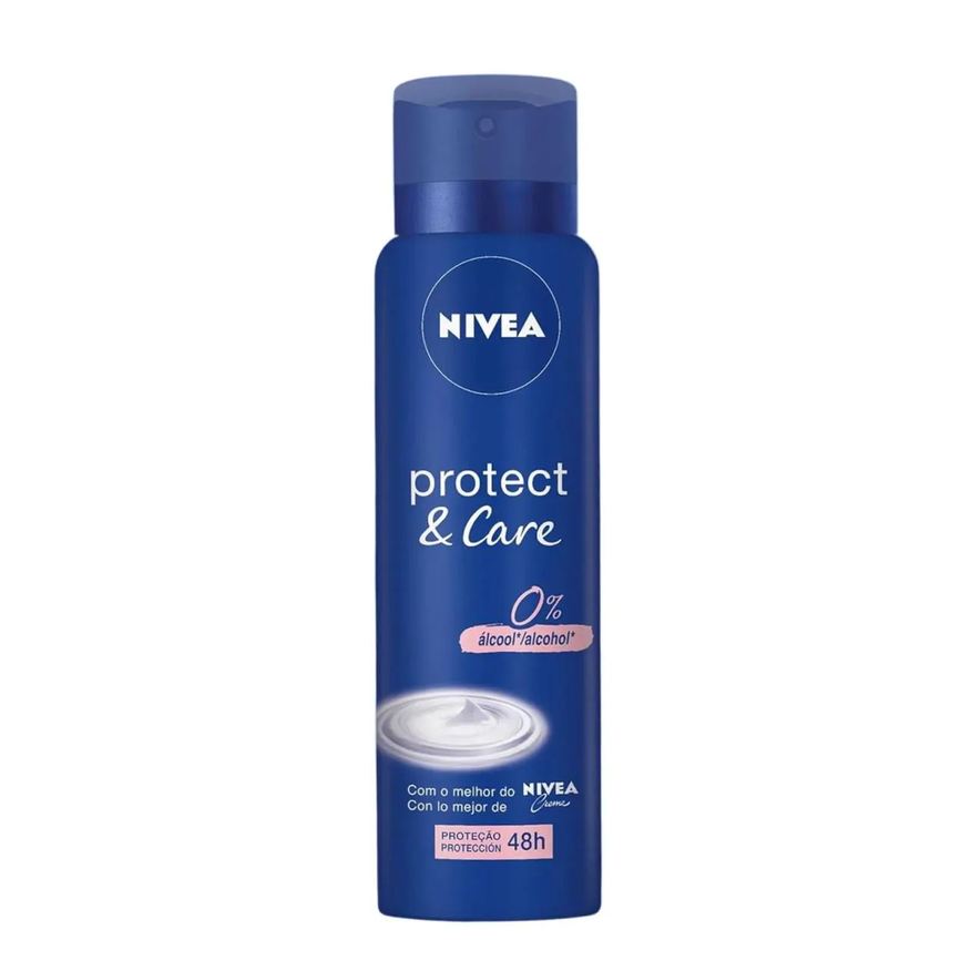 Nivea Desodorante Protect e Care Aerossol Antitranspirante Feminino 150ml