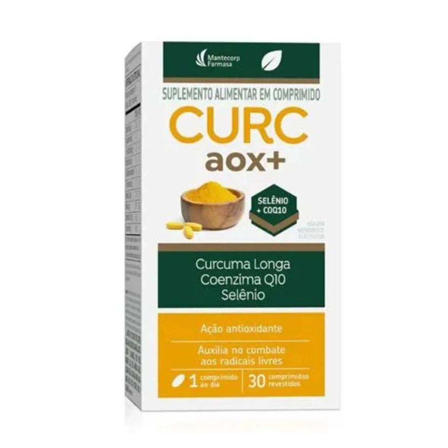 Mantecorp Suplemento Alimentar Curc Aox+ - 30Cpr