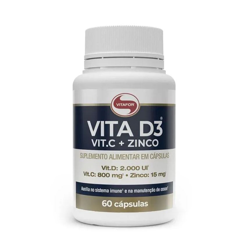 Vitafor Vita D3 Vit. C + Zinco 60caps