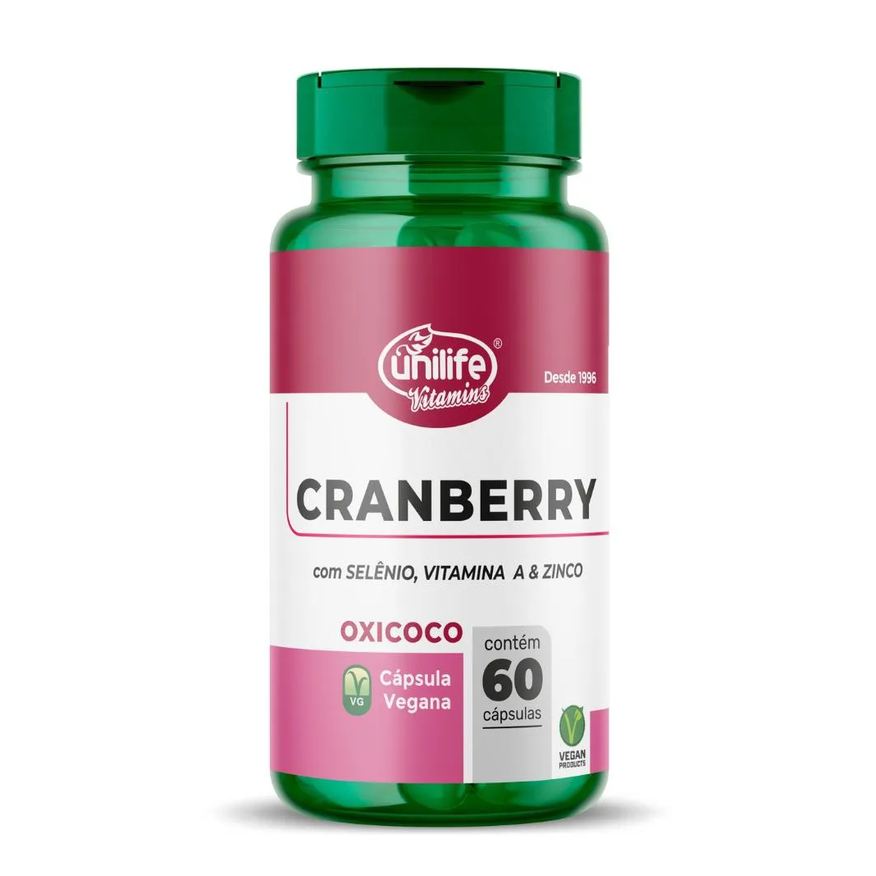 Unilife Cranberry 60 cápsulas 500mg