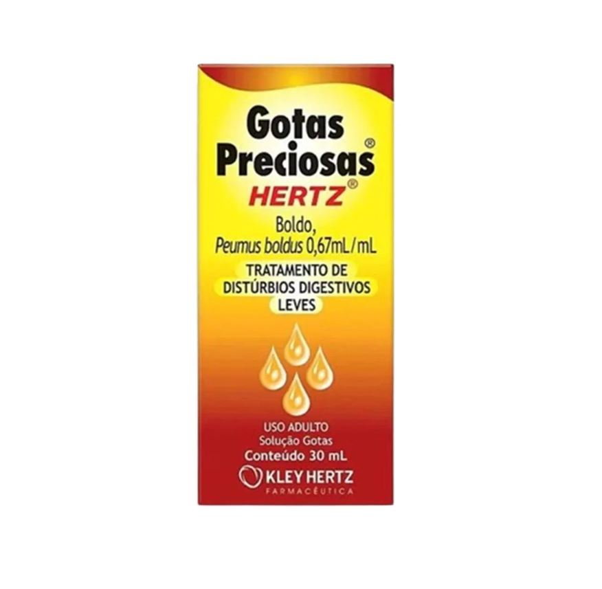 HERTZ GOTAS PRECIOSAS PARA DISTúRBIO DIGESTIVO 30ml - KLEY