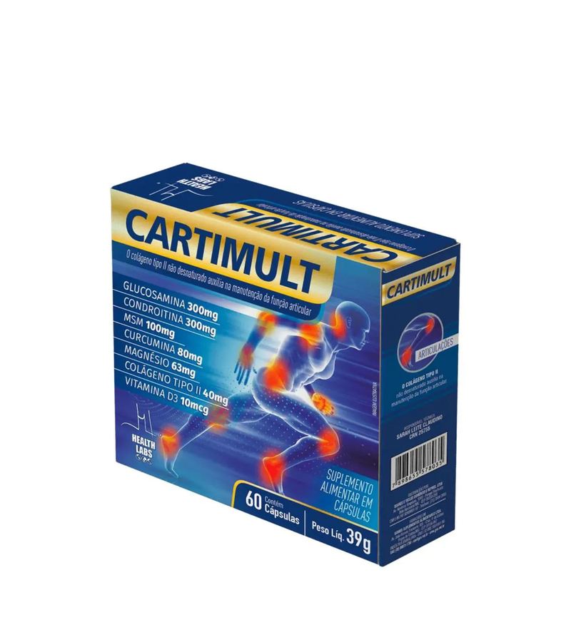 Health Labs Cartimult 60 cápsulas - Original