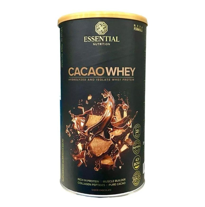 Essential Nutrition Cacao Whey (840g) - Padrão: Único