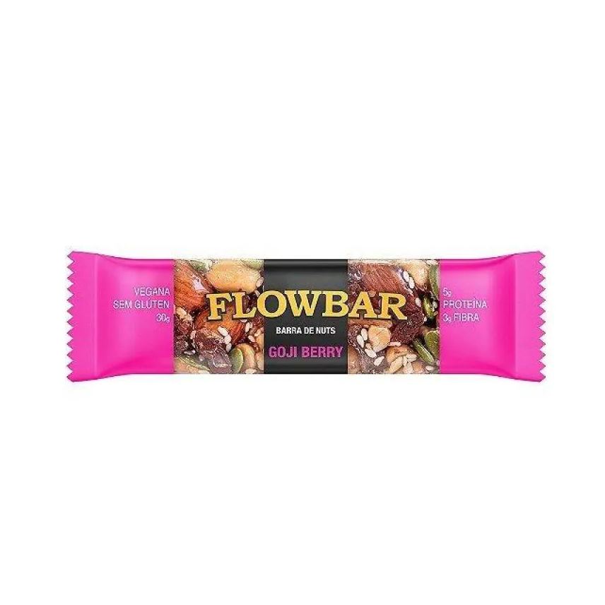 Flowbar Barra de Nuts Goji Berry 30g
