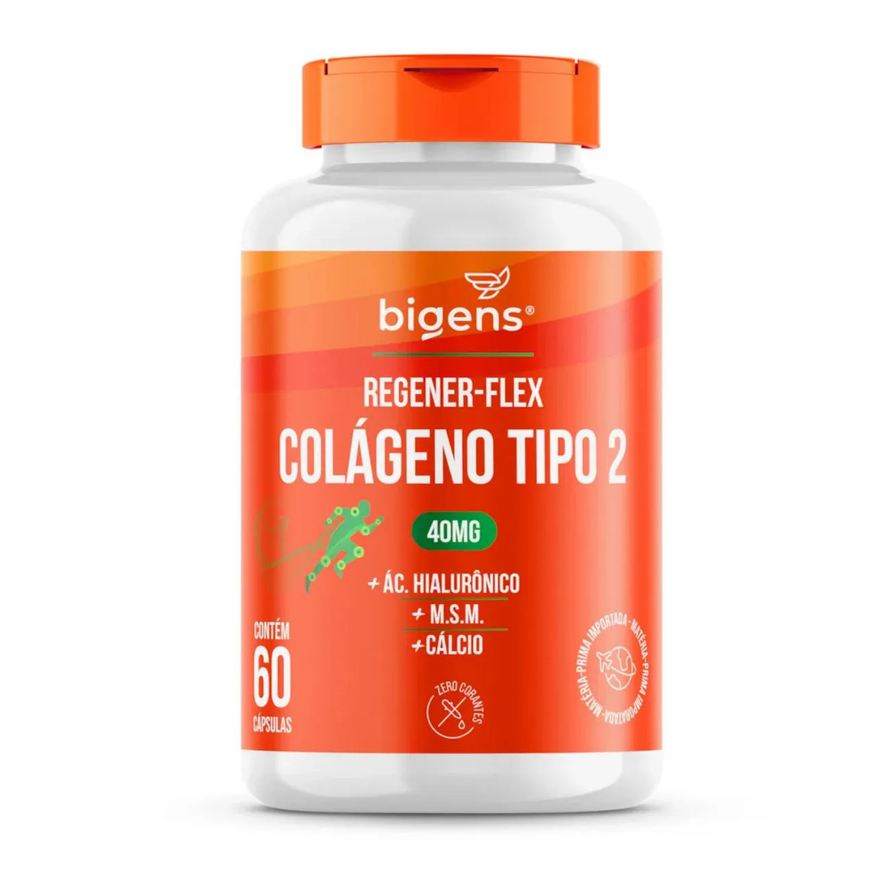 Bigens Colágeno Tipo Ii Regener Flex 60 Capsulas sem Sabor