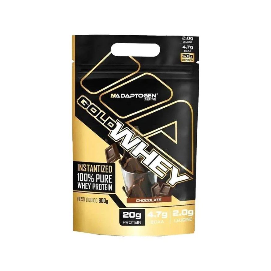Adaptogen Gold Whey Chocolate Refil 900g