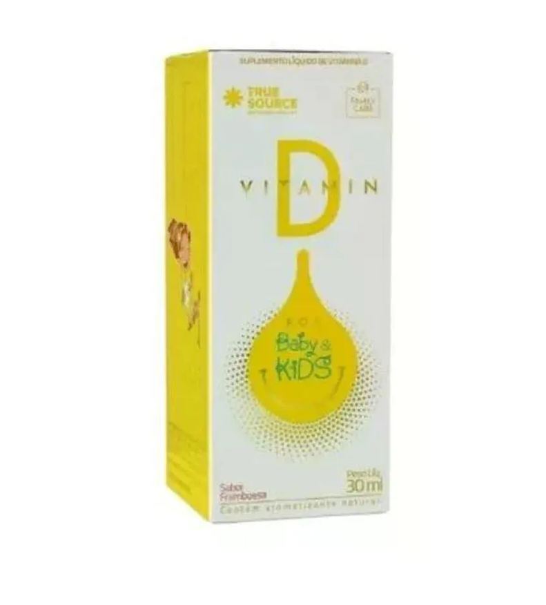 True Family Care Vitamin D For Baby Kids Source 30ml Sabor
