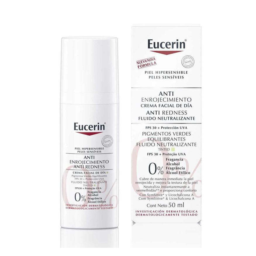 Eucerin Fluído Neutralizante FPS 25 Antiredness Tinted - 50ml