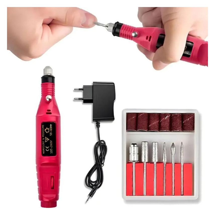 De Lixa Unha Elétrica Profissional Motor Bivolt