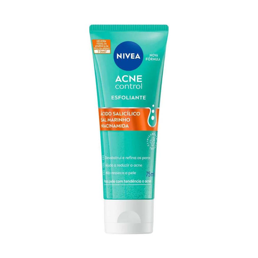 Nivea Esfoliante Facial Acne Control 75ml