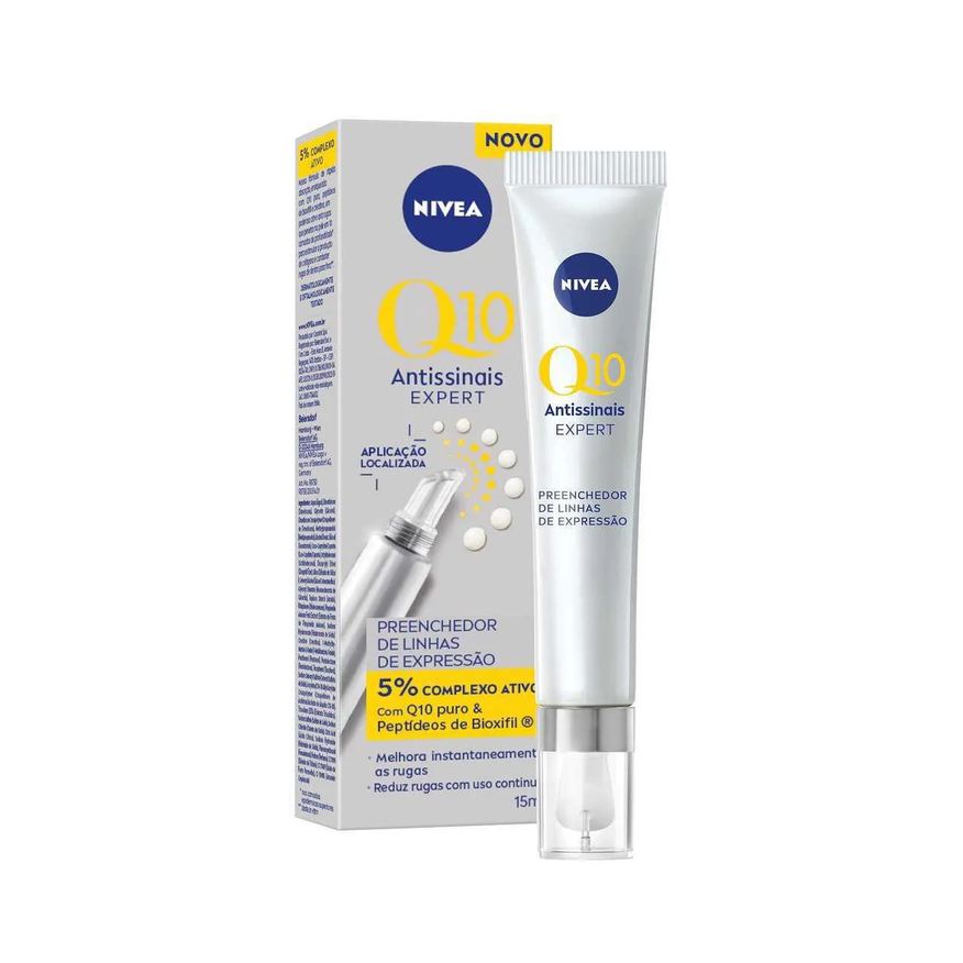 Nivea Creme Facial Preenchedor Q10 Antissinais Expert 15ml