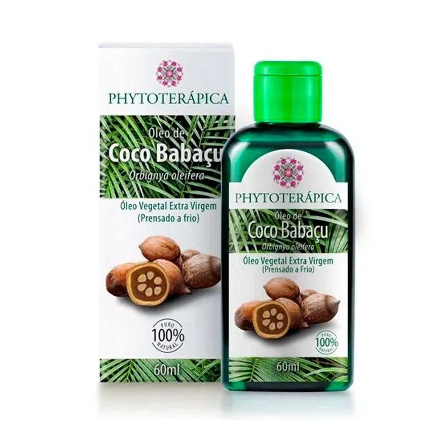 Phytoterápica Óleo Vegetal de Coco Babaçu 60ml