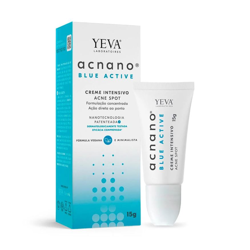 Yeva Acnano Creme Intensivo Ultra Concentrado, Rápido, Para Secar Acne Espinha Da Noite Para O Dia 15g