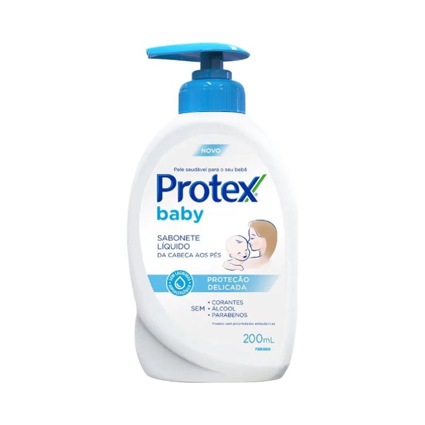 Protex Sabonete Líquido Baby Proteção Delicada 200ml