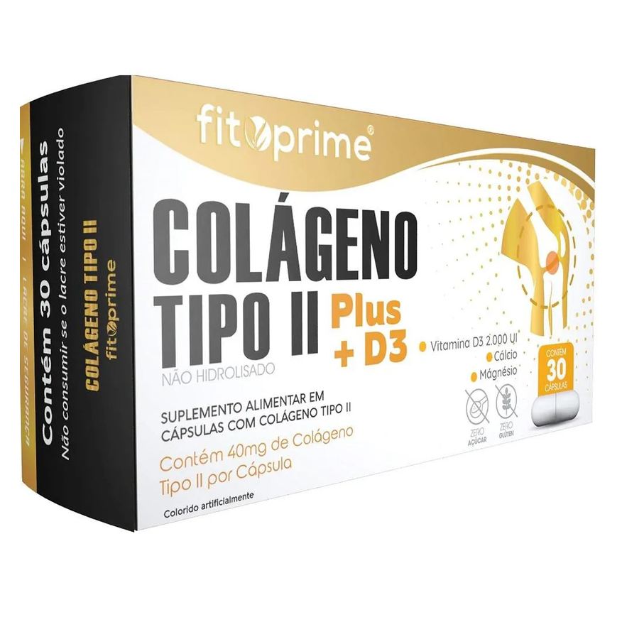 Fitoprime Colageno Tipo Ii Plus + D3 40mg 30cps