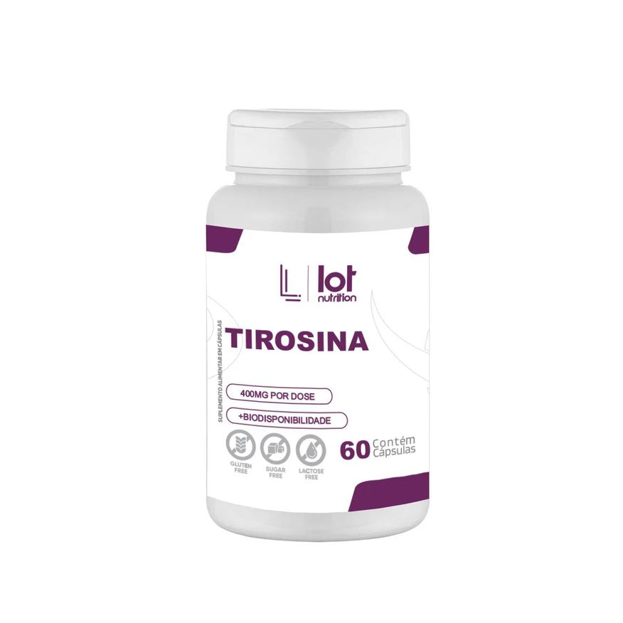 Lot Nutrition Tirosina 400mg 60 cápsulas