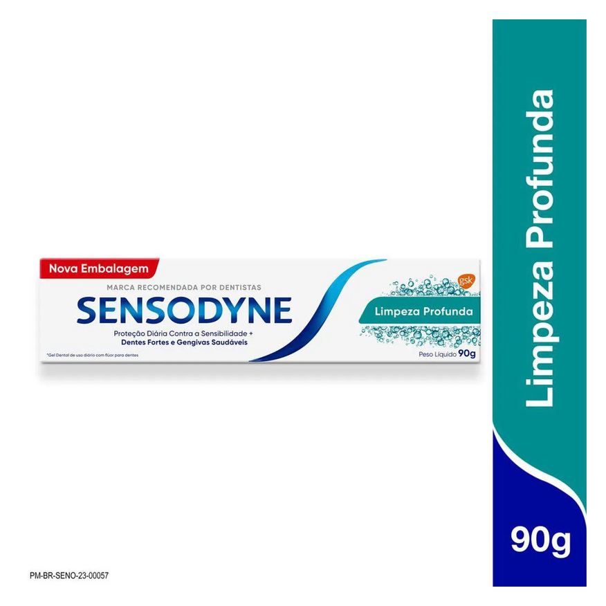 Sensodyne Creme Dental Limpeza Profunda 90g