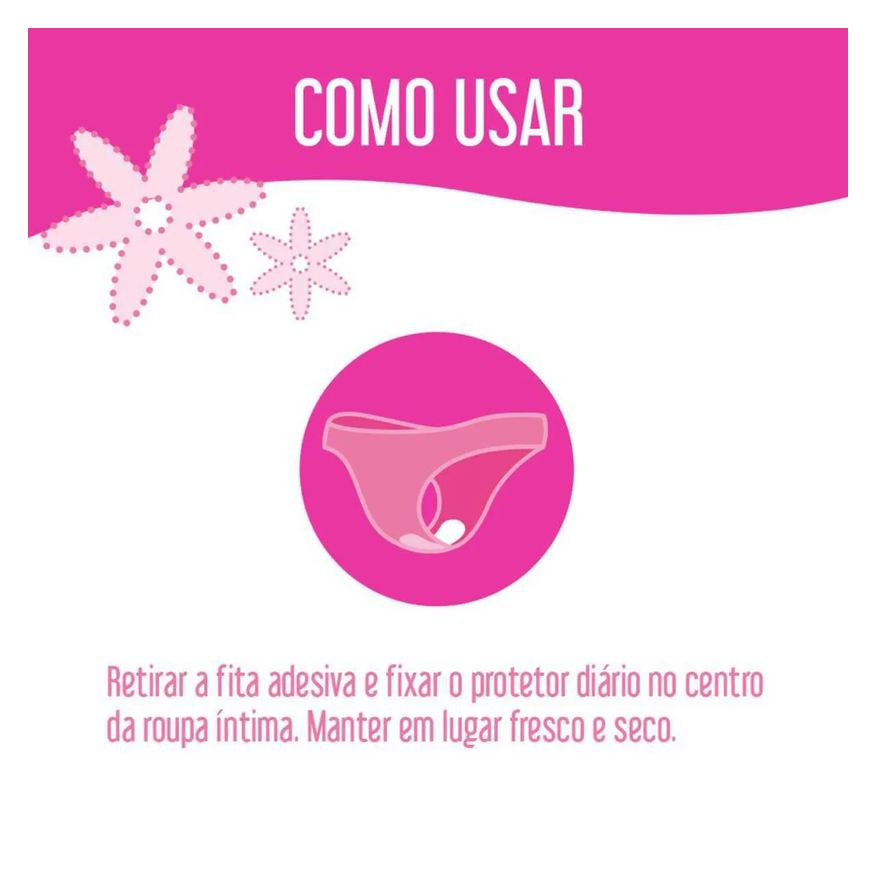 Diário Protetor Carefree Proteção Sem Perfume 15 unidades