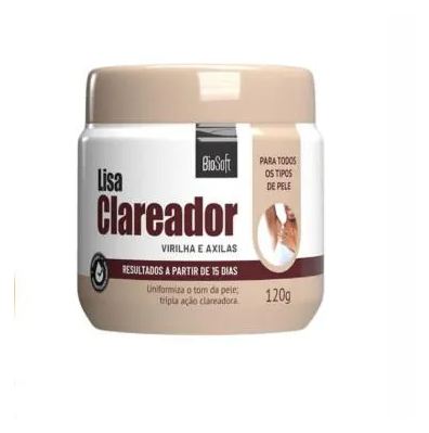 Bio Soft Clareamento de Pele Íntima Virilha Axila e Entre Coxa Lisa