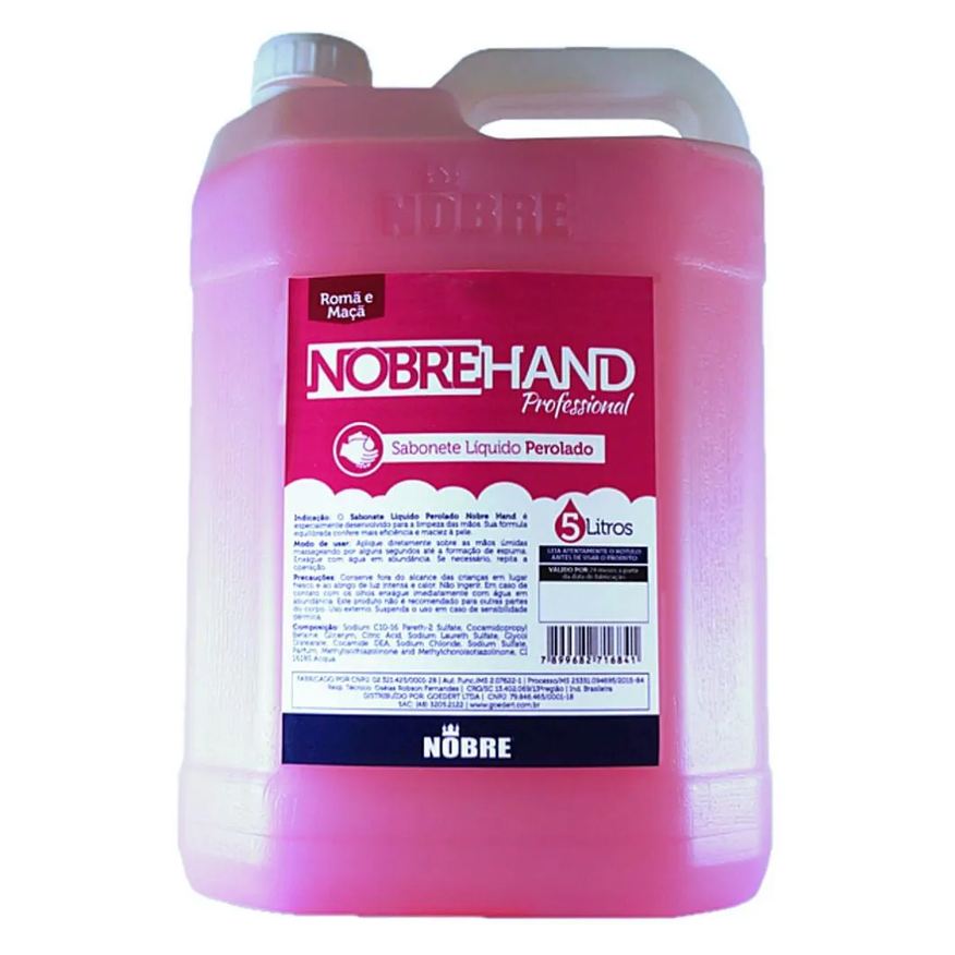 Nobre Sabonete Líquido Hand - Romã e Maçã - 5 Litros