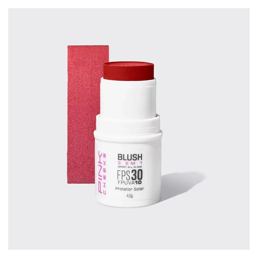 Pink Cheeks Blush All In One Fps30 Red Cherry