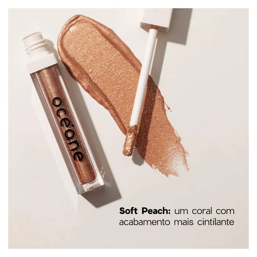 Océane Sombra Líquida Shine And Glow - Oceane Soft Peach