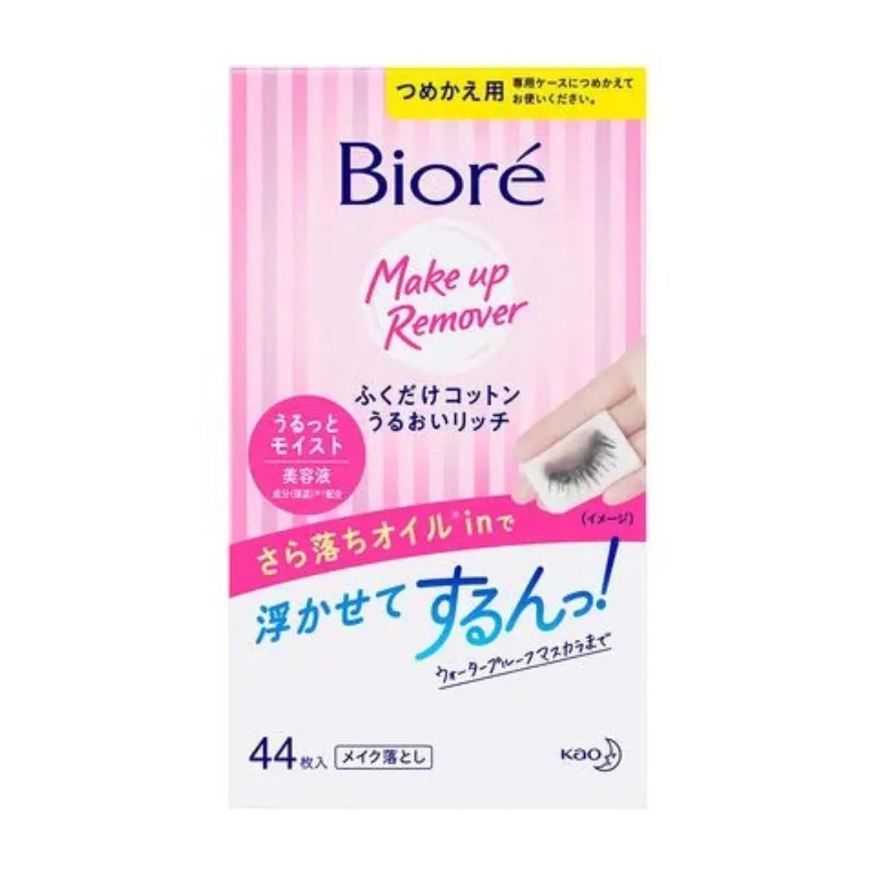 Bioré Lenço de Algodão Demaquilante Facial Refil - 44Un
