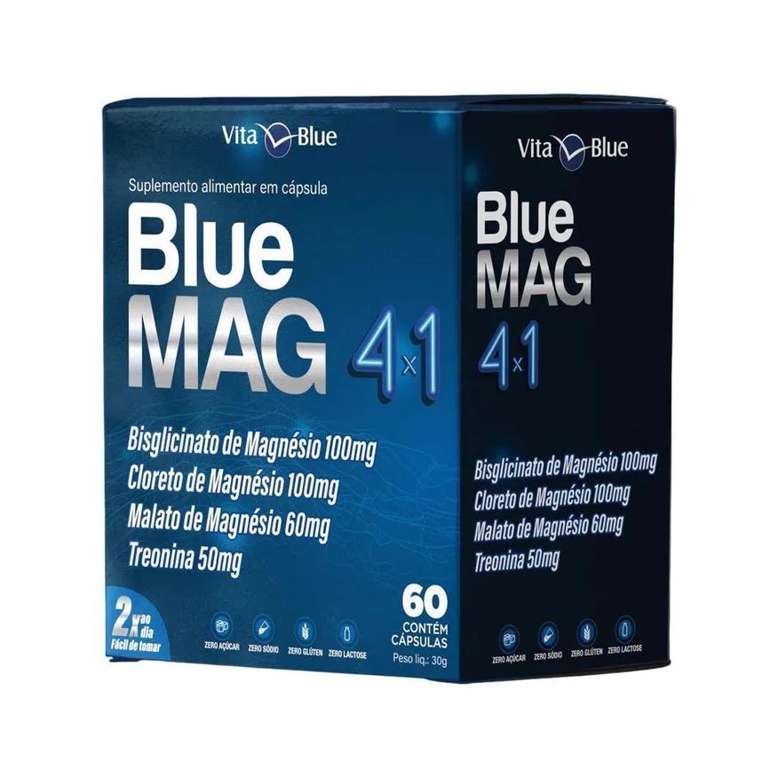Vita Blue Blue Mag 4x1 60 cápsulas