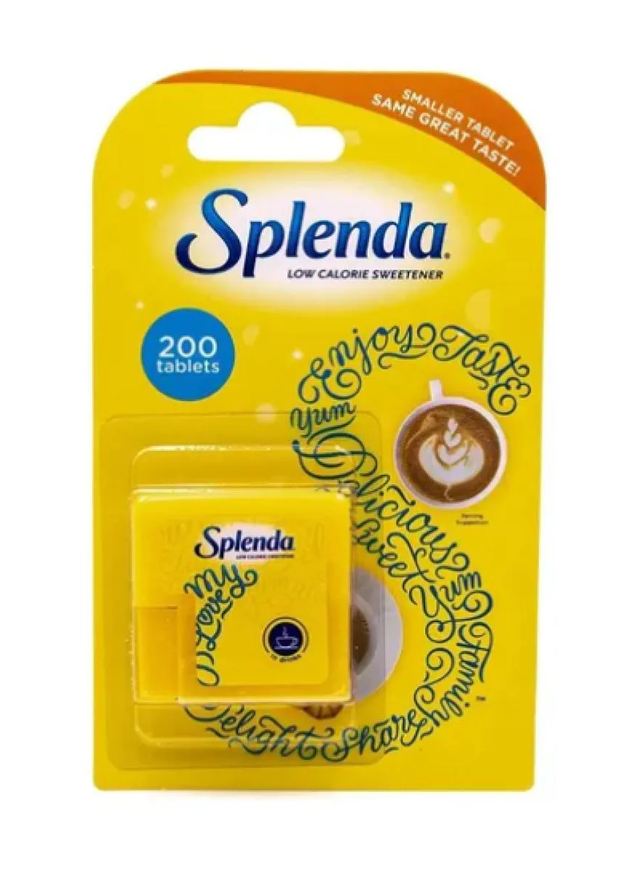 Splenda Adoçante Mini 200 Tabletes Zero Caloria