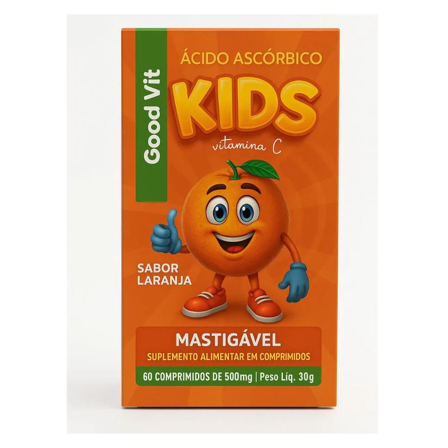 Good Vit Vitamina C Mastigável Kids C/60 comprimidos