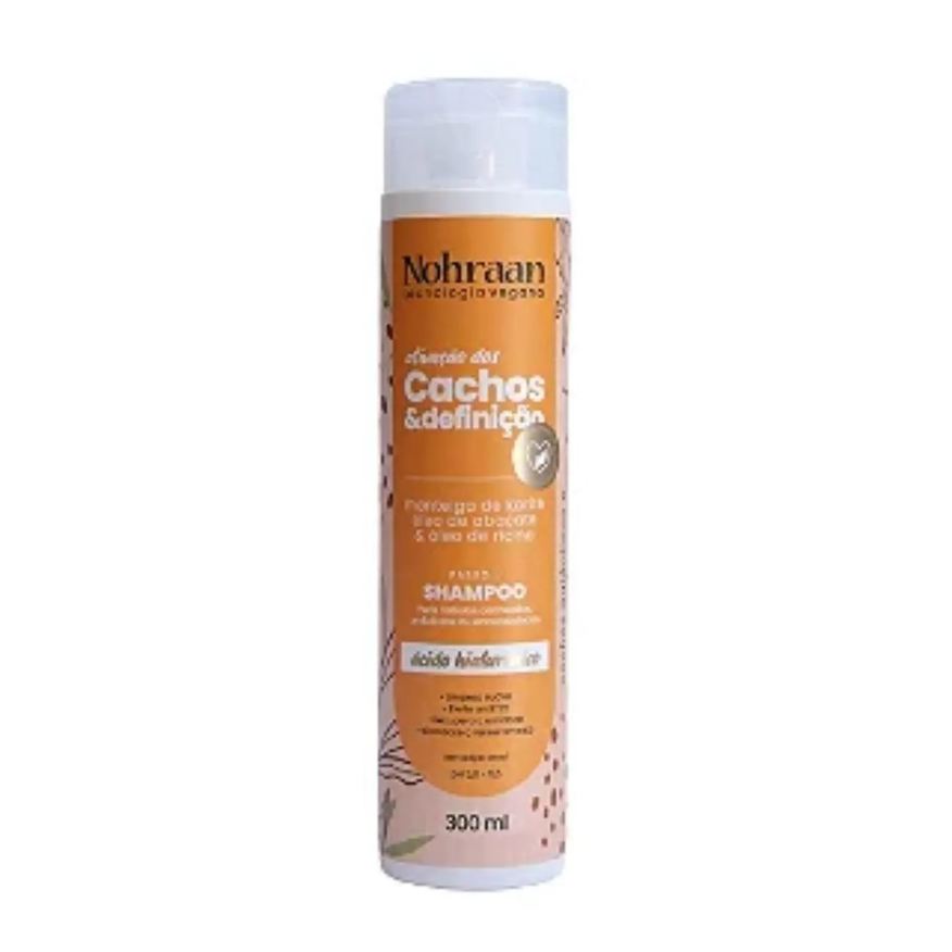 Nohraan Shampoo Cachos e Definição 300ml – Nohraan