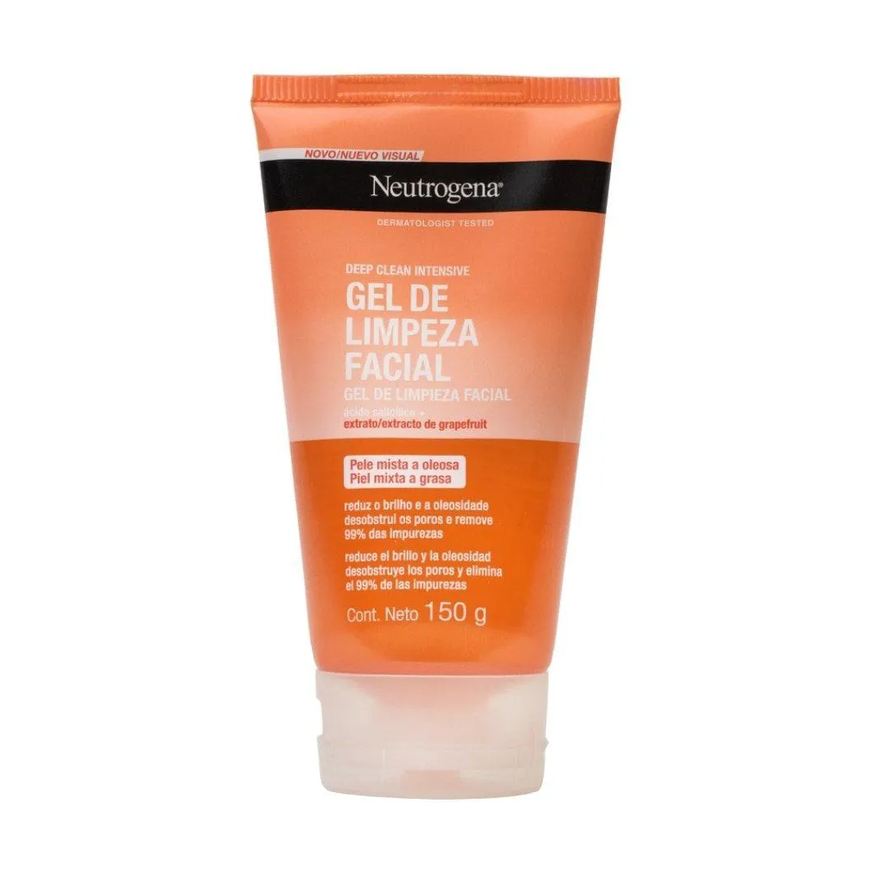 Neutrogena Sabonete Líquido Facial Clean Grape 150g