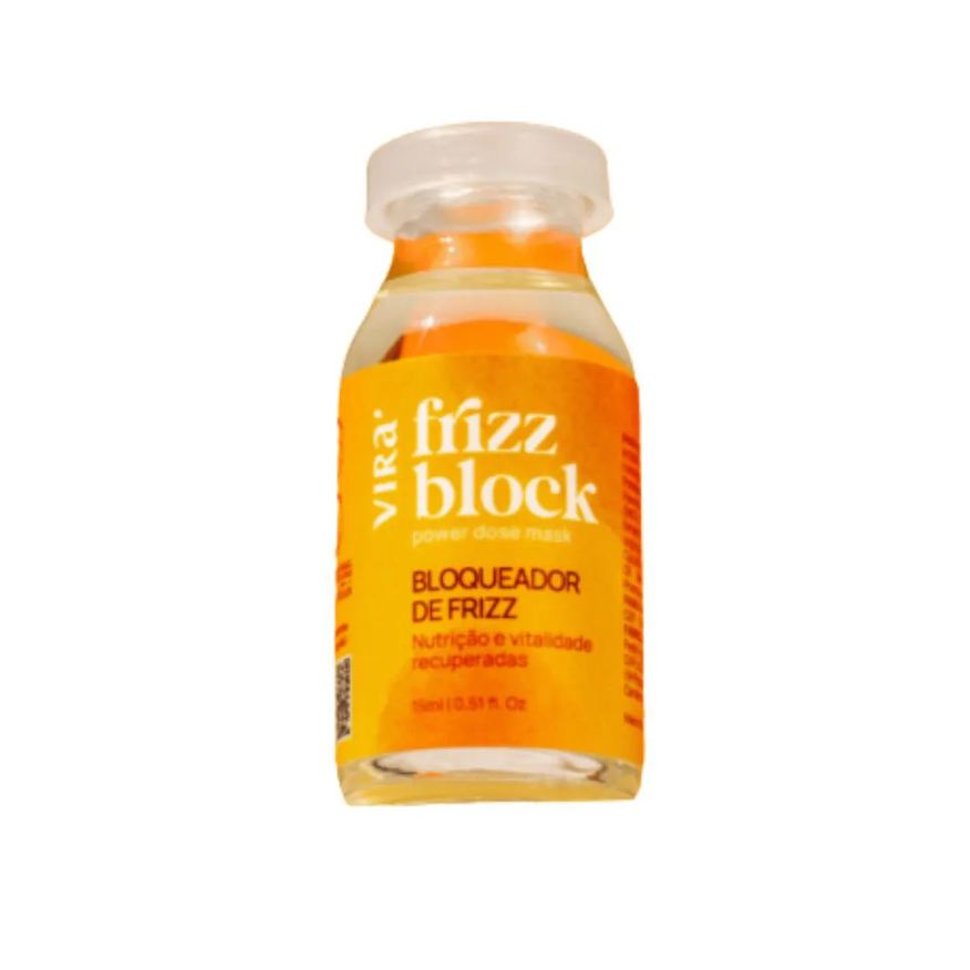 Virá Cosméticos Frizz Block - Power Dose Mask - 15ml