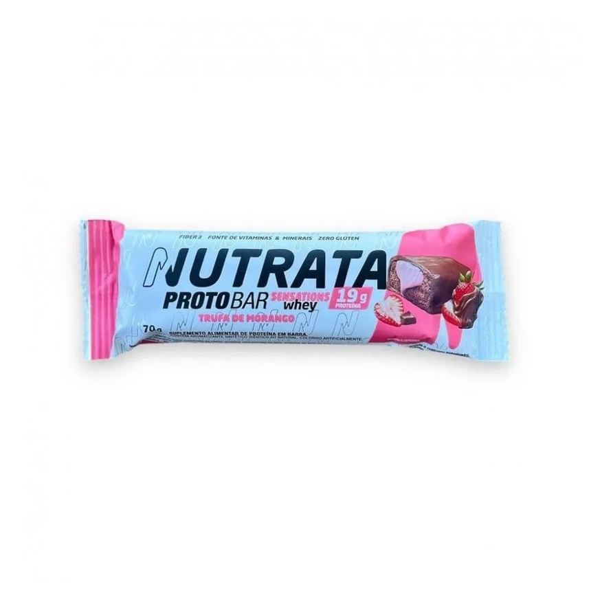 Nutrata Protobar 70g Sabor Trufa de Morango