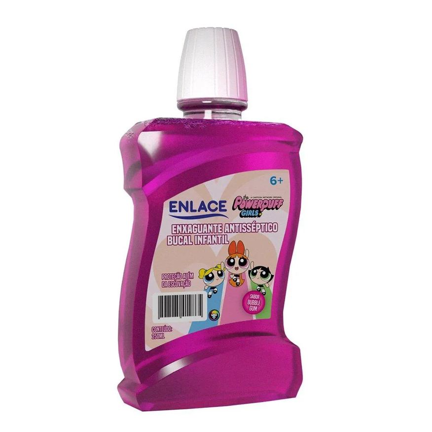 Enlace Enxaguatório Bucal Meninas Super Poderosas 250ml