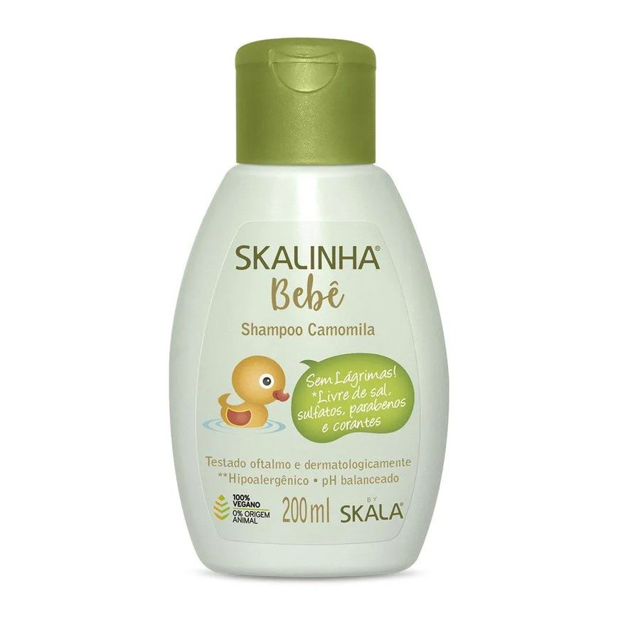 Skala Shampoo Skalinha Bebê Camomila 200ml