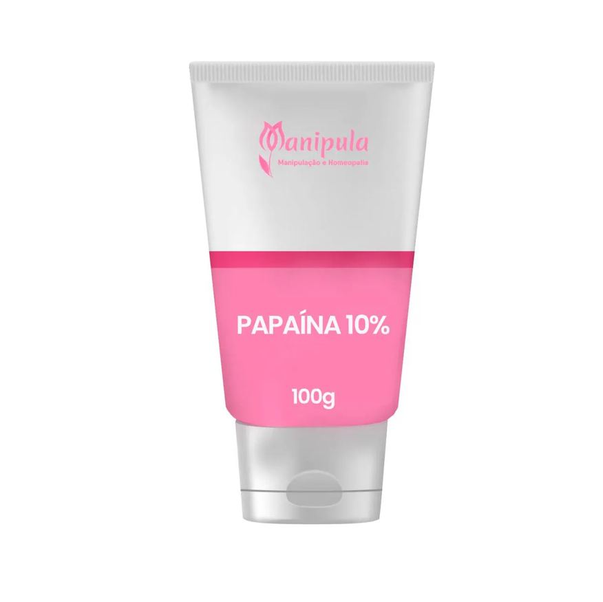 Manipula Creme de Papaína 10% - Esfoliação Enzimática e Renovação Celular Suave 100g