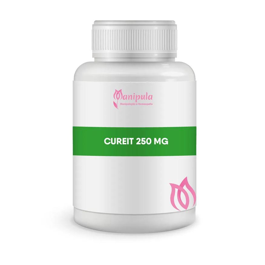 Manipula Cureit 250mg - a Cúrcuma 10x Mais Potente para Saúde e Bem-estar | 30 Doses
