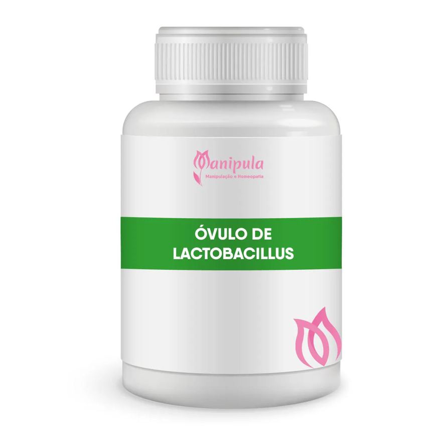 Manipula Ovulo de Probiótico (mix de Lactobacillus) - Equilíbrio da Flora Vaginal - 15 unidades